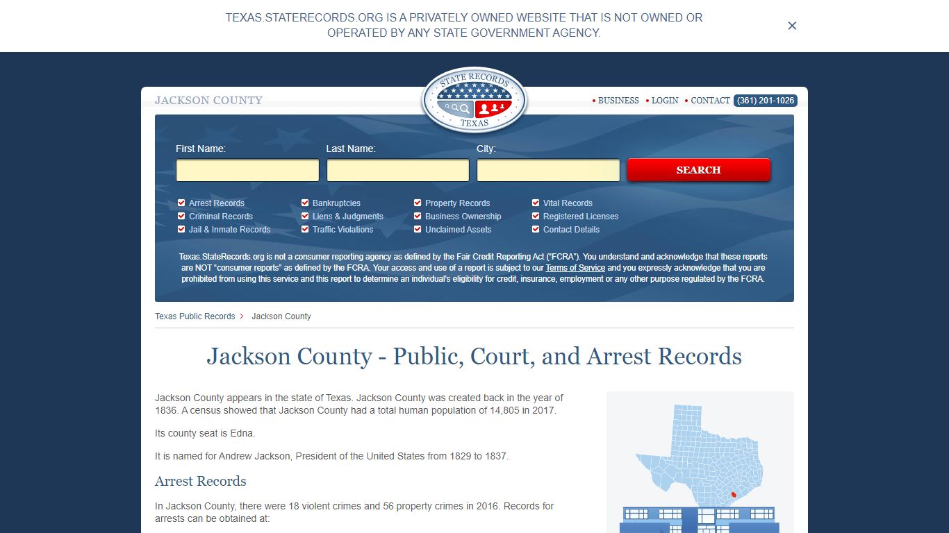 Jackson County - Public, Court, and Arrest Records